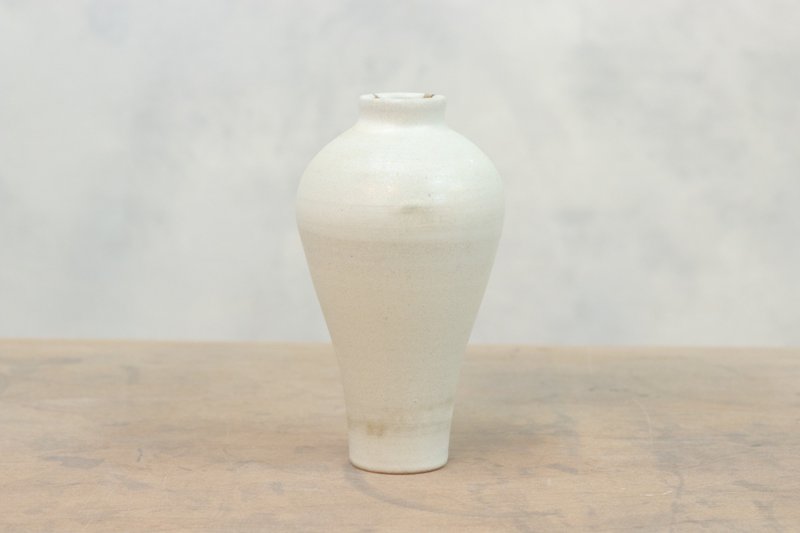 手工花瓶 - 花瓶/陶器 - 陶 白色