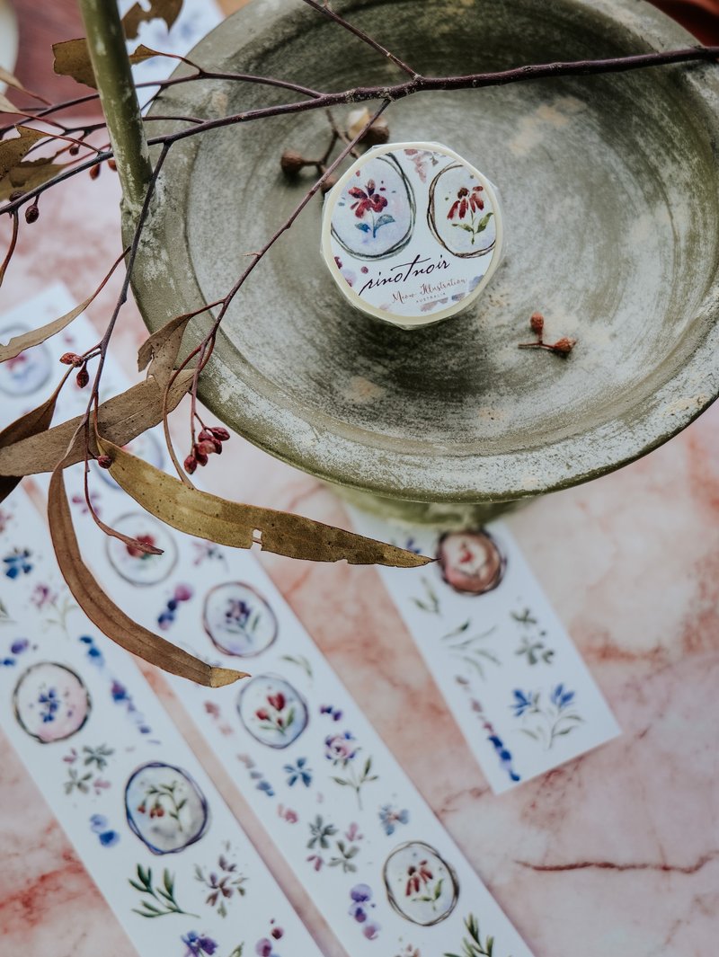 黑皮诺 和纸胶带(特油含离型纸) - 纸胶带 - 纸 