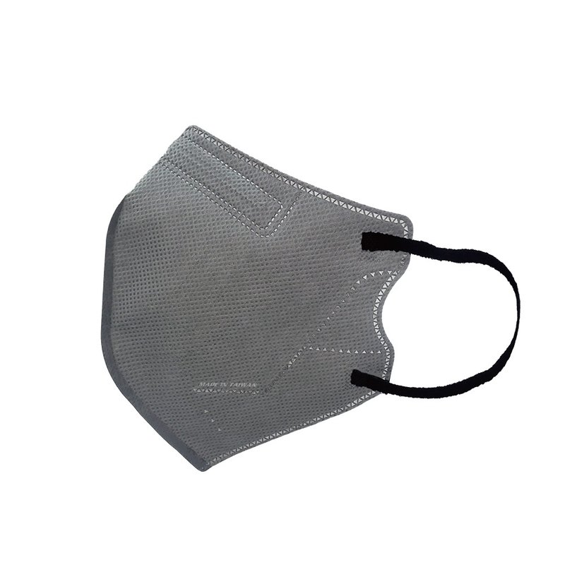 兴安-成人3D立体医用口罩-钛石灰(1盒50入)MIT台湾制造 - 口罩 - 其他材质 灰色