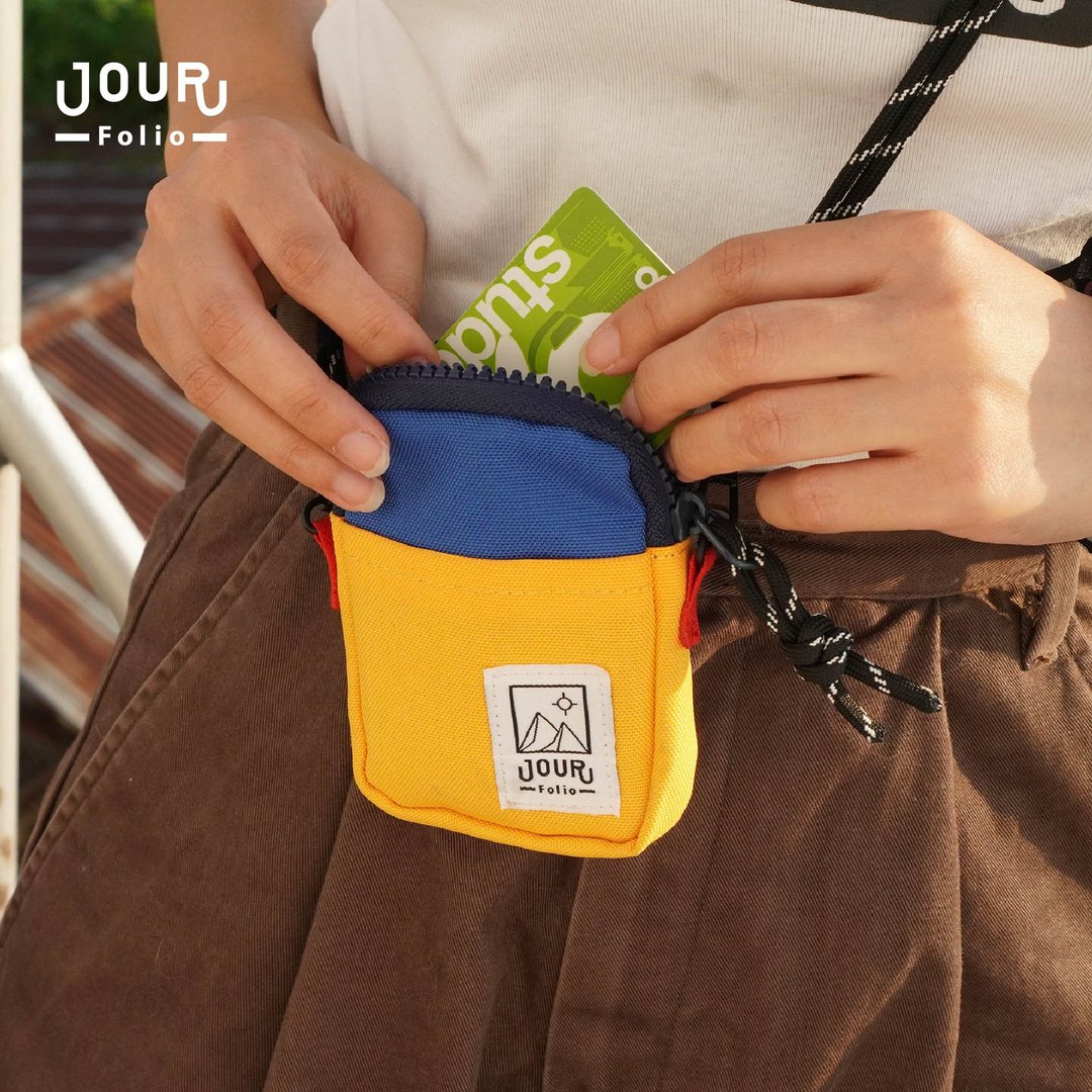 Folio Brand : Jour Mini Bag made of nylon - 零钱包 - 防水材质 多色