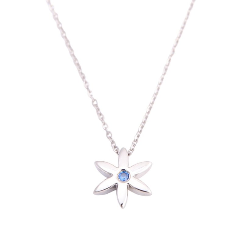 花漾年华 纯钛项链 (抗敏/永不变质) - 项链 - 其他金属 银色