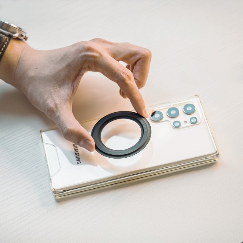 MagRing引磁片 MagSafe兼容磁吸环 / 扩充磁吸贴片 - 手机配件 - 人造皮革 