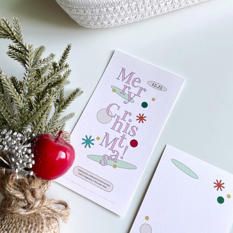 圣诞卡 - 卡片/明信片 - 纸 