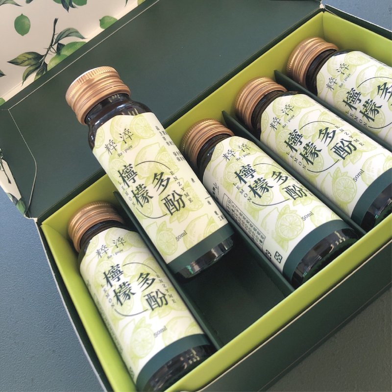 【粹淬Re:pure】粹淬Re:pure 柠檬多酚  100%台湾柠檬酿萃 - 健康/养生 - 浓缩/萃取物 