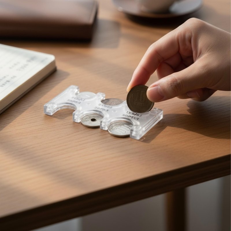 【轻旅收纳伙伴】轻巧四色硬币收纳盒 - 收纳用品 - 其他材质 