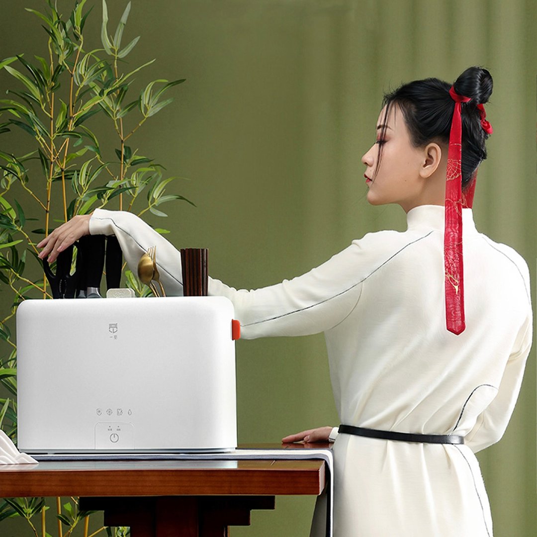 【免运特惠】消毒机一觅消毒刀架刀具砧板烘干筷子收纳一体 - 厨房用具 - 其他材质 