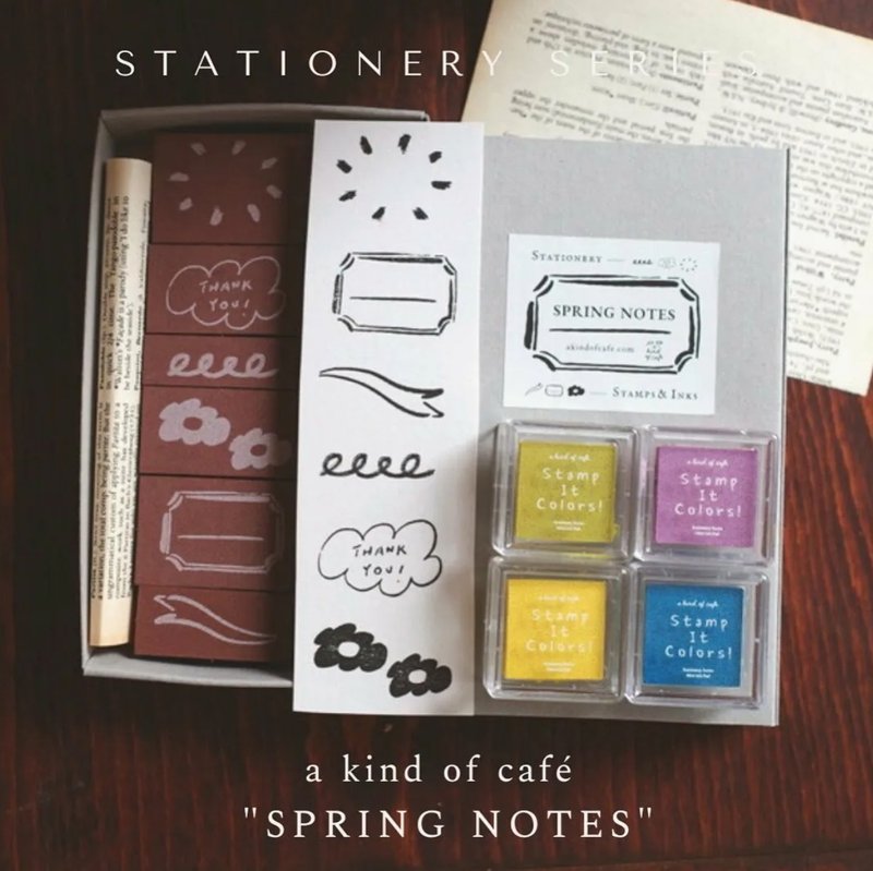 【什物】限量商品 // 印台印章组 | SpringNotes - 印章/印台 - 塑料 多色
