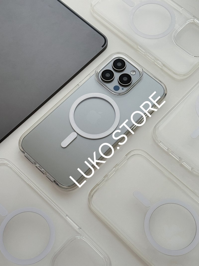 iPhone CASE |  Magsafe |  订制晶透强磁吸加厚防摔手机壳 - 手机壳/手机套 - 其他材质 
