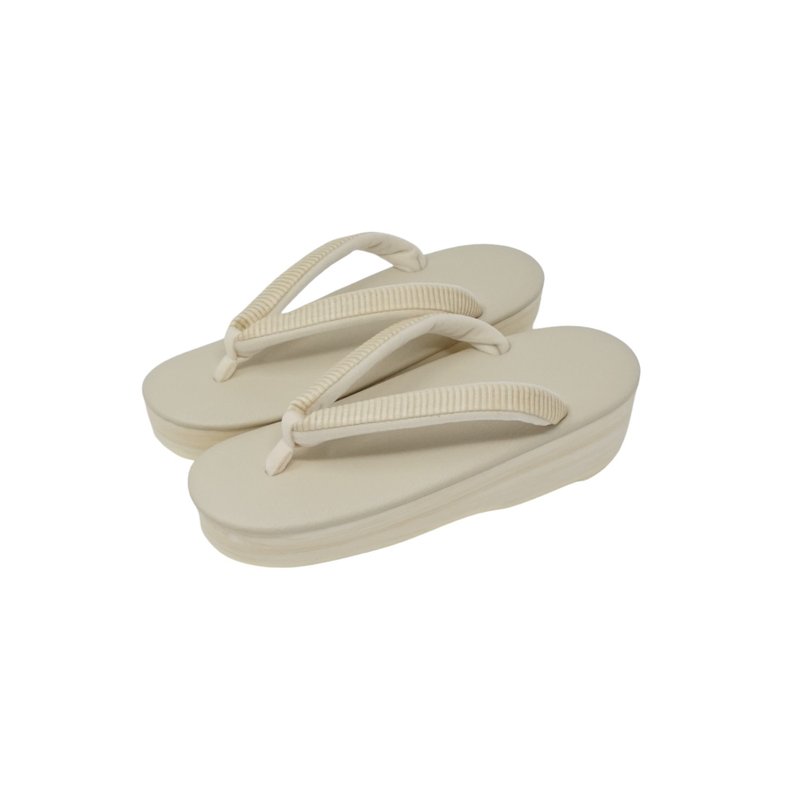 马卡龙穿EVA纯丝细纹染花蕾丝香草 - 其他 - 人造皮革 白色