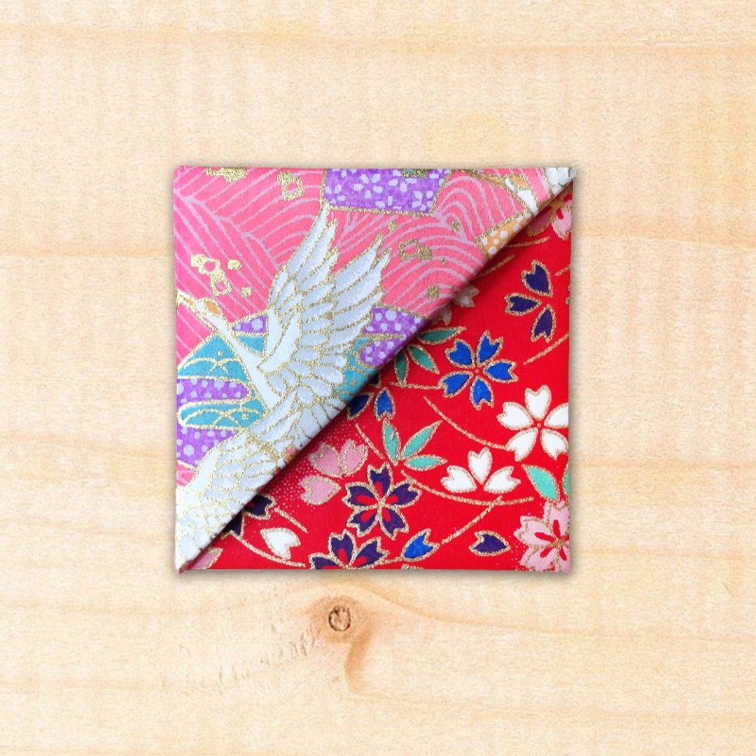 花角-精致手工和纸书签-书签-bookmark#011 - 书签 - 纸 粉红色