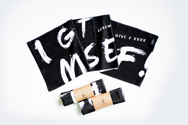 Got Myself 我还有自己 运动长巾/毛巾 - 运动配件 - 其他人造纤维 黑色