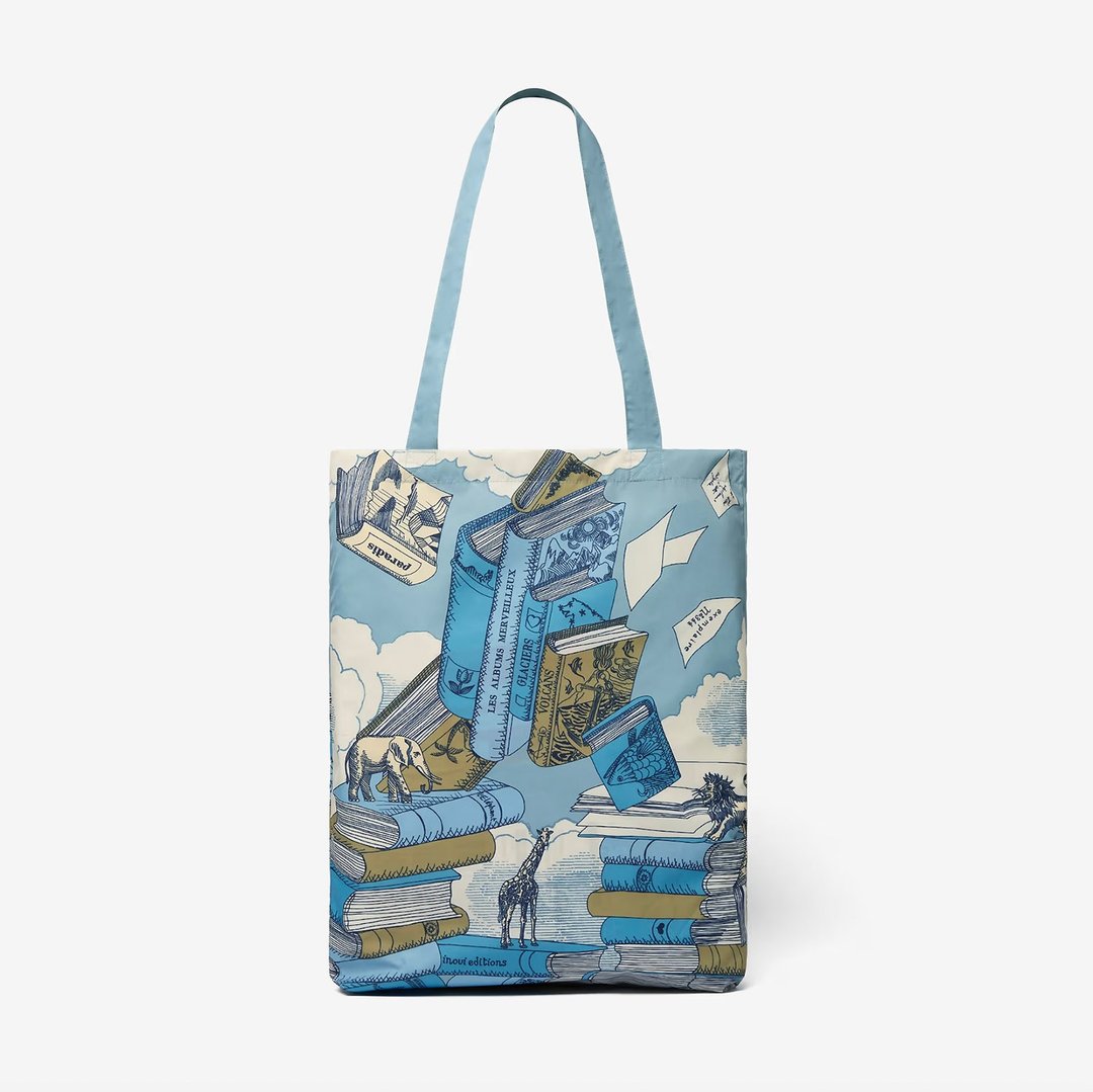 【INOUI EDITIONS】EDITIONS 肩背购物袋 / BLUE - 侧背包/斜挎包 - 其他材质 蓝色
