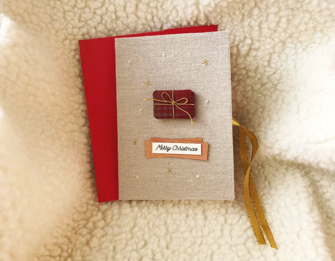 温馨的圣诞节  手工卡片 圣诞卡  Handmade Christmas card - 卡片/明信片 - 其他材质 多色