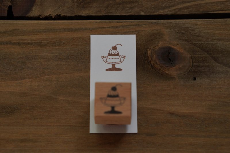 布丁 印章  IVY SNOW - 印章/印台 - 橡胶 白色