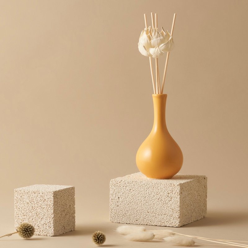 家香 茶香扩香 - 金萱乌龙麝香 Jin Xuan Oolon - 香薰/精油/线香 - 陶 黄色