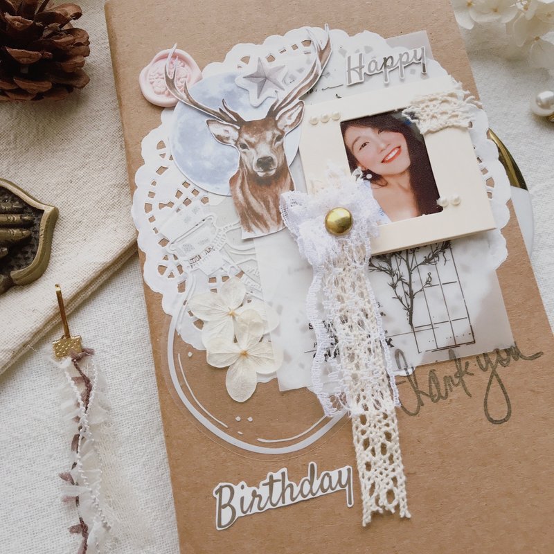 装饰笔记本日记本生日周年结婚礼物我鹿系列 I Deer - 笔记本/手帐 - 纸 多色