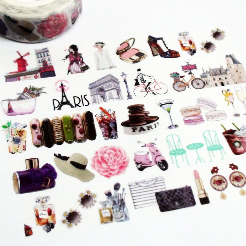 麒麟纸胶带 时尚巴黎 - 纸胶带 - 纸 