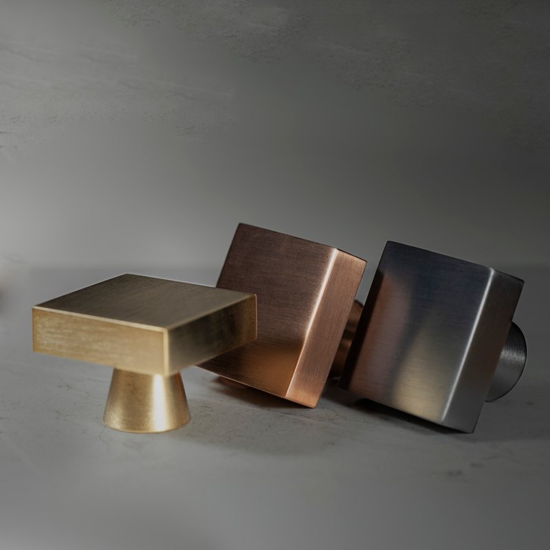 golden parade【四角】黄铜单点把手 - 其他 - 铜/黄铜 