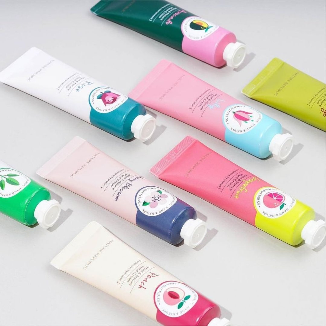 Nature Republic 精粹自然水润护手霜 随身 30mlX4入 - 手足保养 - 其他材质 