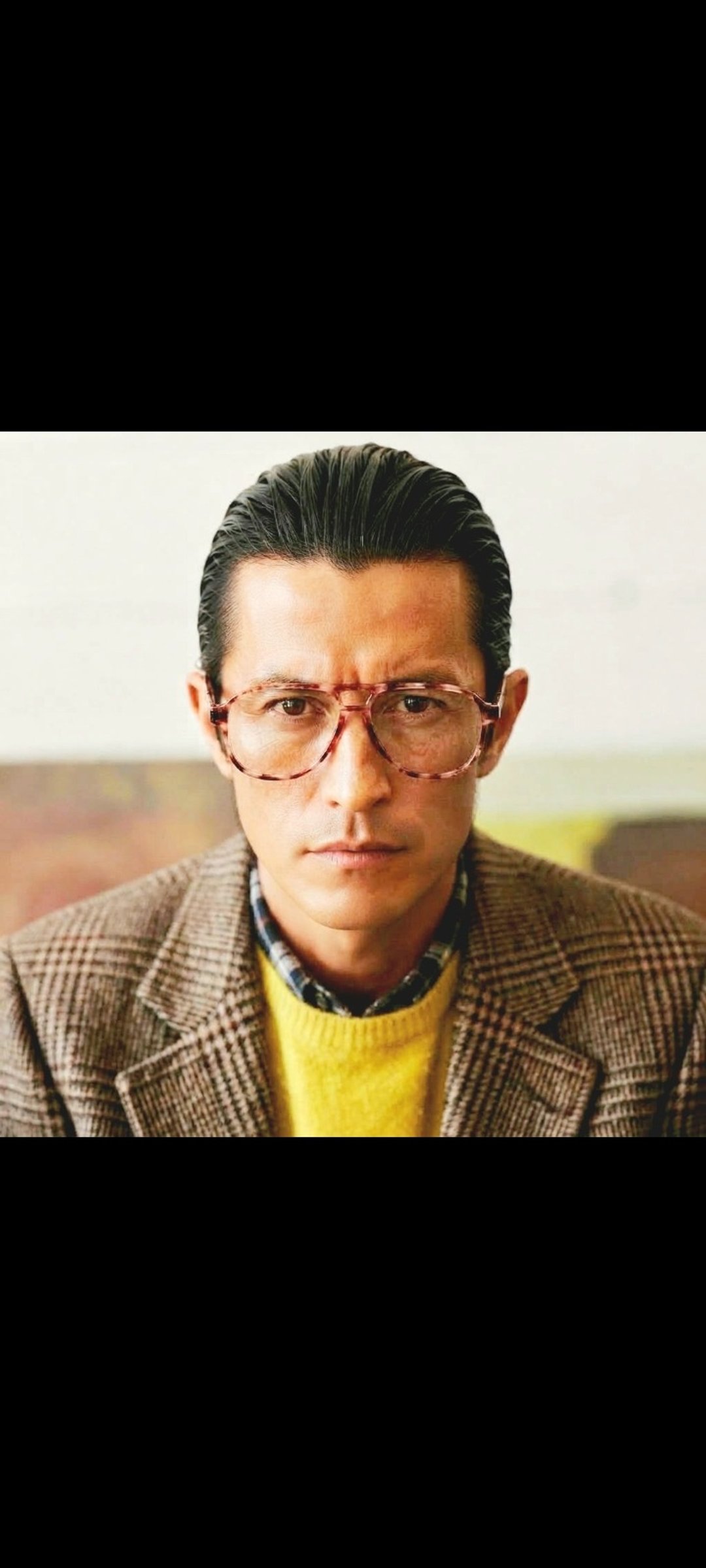 1970's 赛车手风格 漂亮晕染琥珀大框 全新古董胶框眼镜 - 眼镜/眼镜框 - 塑料 
