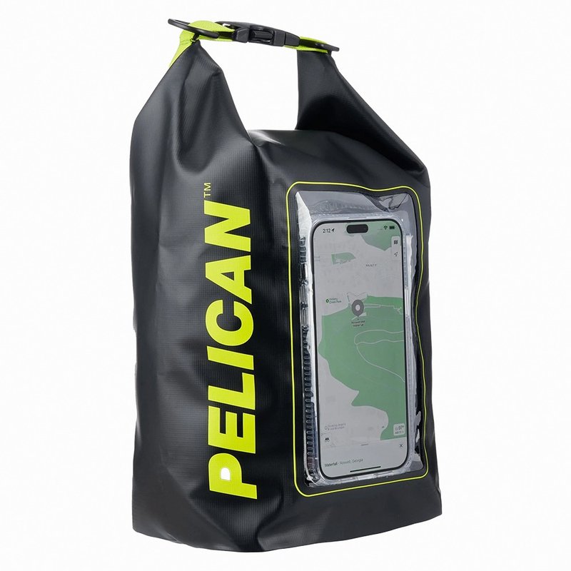 Pelican Marine 陆战队 可触控手机 5L 防水随身包 - 亮黄黑色 - 运动配件 - 其他材质 