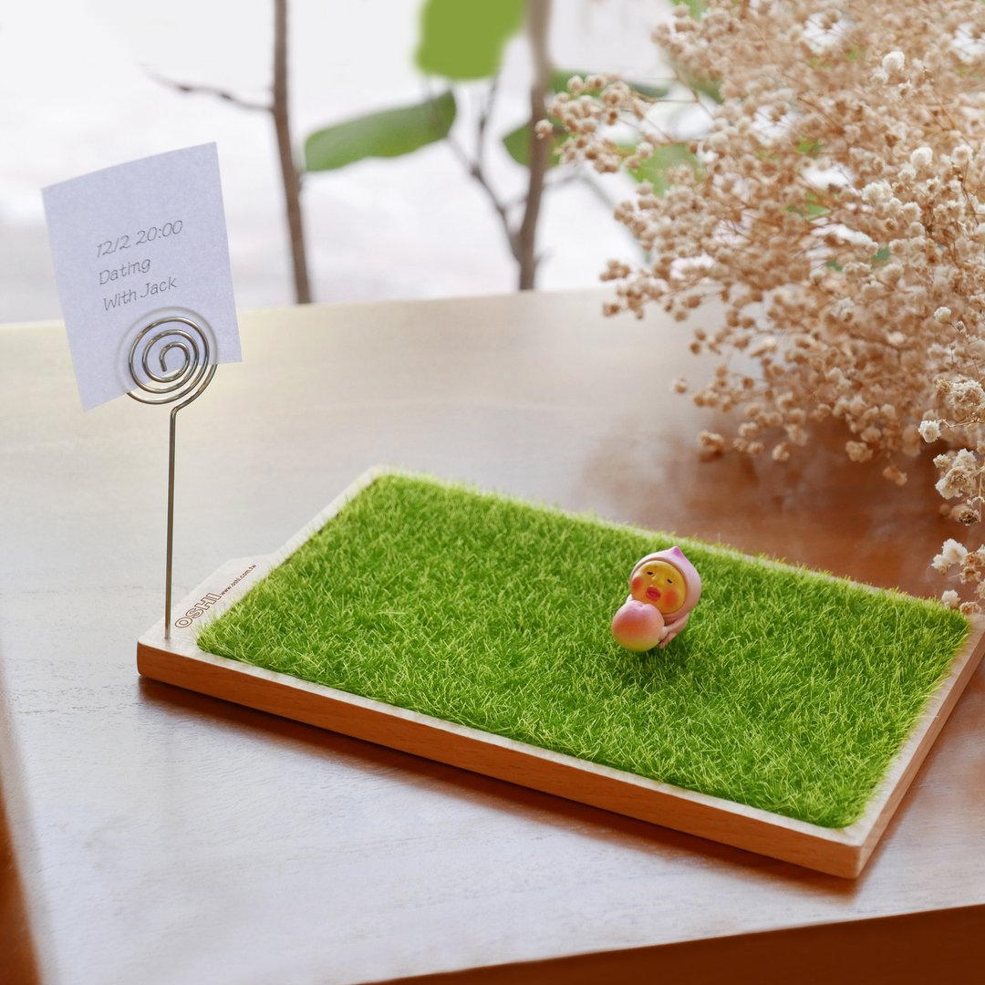 大量定制化 轻草地置物盘 收纳盘 桌面摆饰 礼品 赠品 文宣品 - 摆饰 - 木头 绿色
