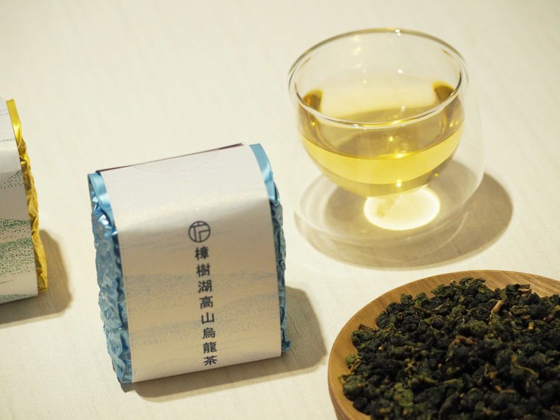 台湾阿里山 樟树湖高山乌龙春茶 手采茶叶 赠储茶罐 - 茶 - 其他材质 蓝色