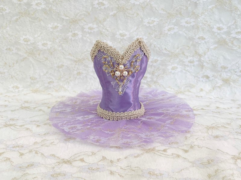 芭蕾舞短裙 x紫盒 紫色 ver. - 摆饰 - 其他人造纤维 紫色