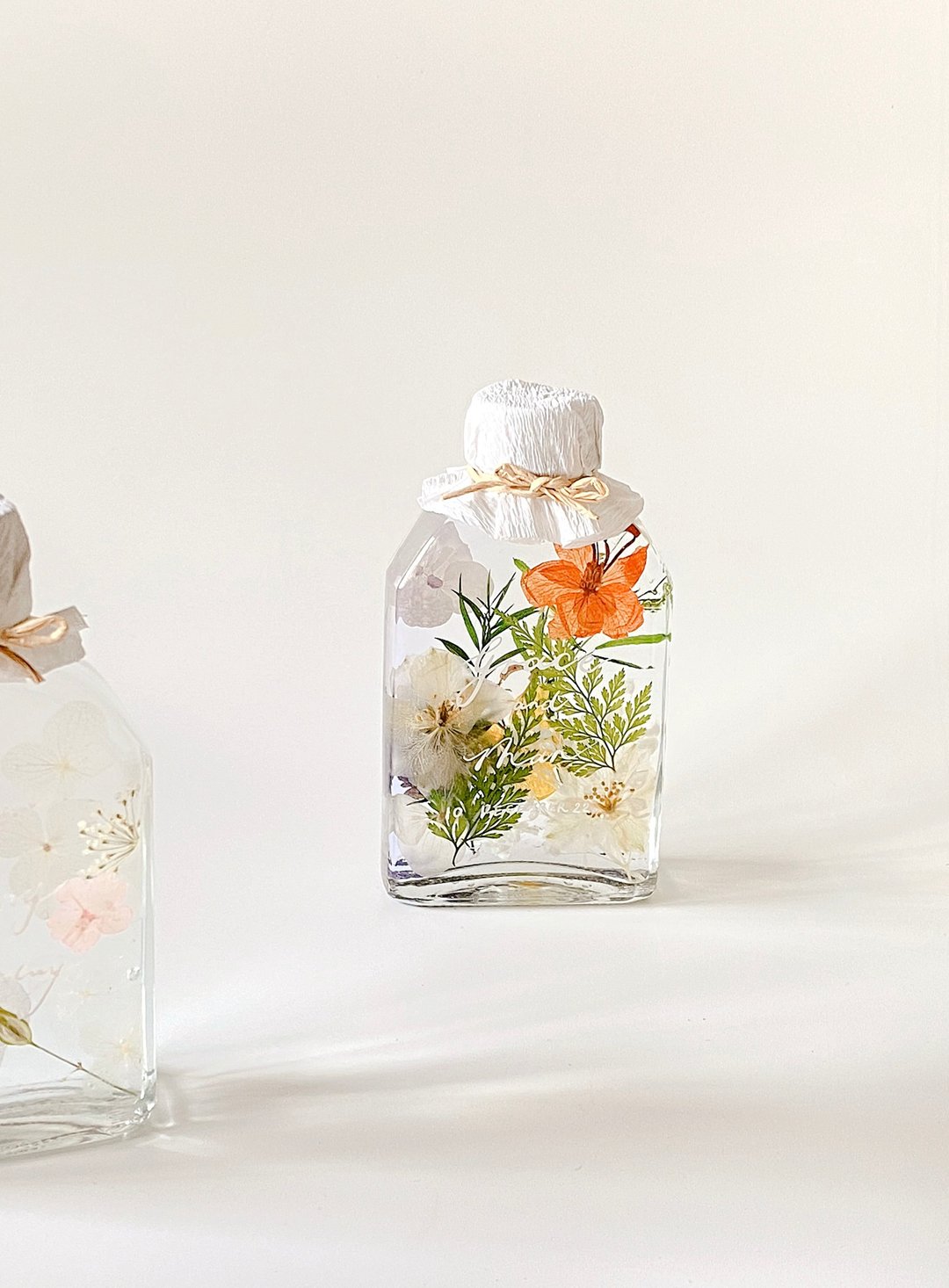 Simplicity | 小清新优雅简约系 浮游花 定制 定制化礼物 - 摆饰 - 植物．花 橘色