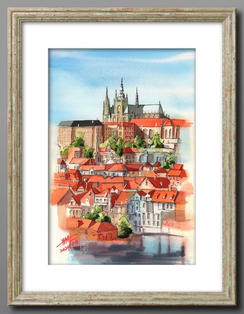 An Impression Of Prague - 海报/装饰画/版画 - 纸 