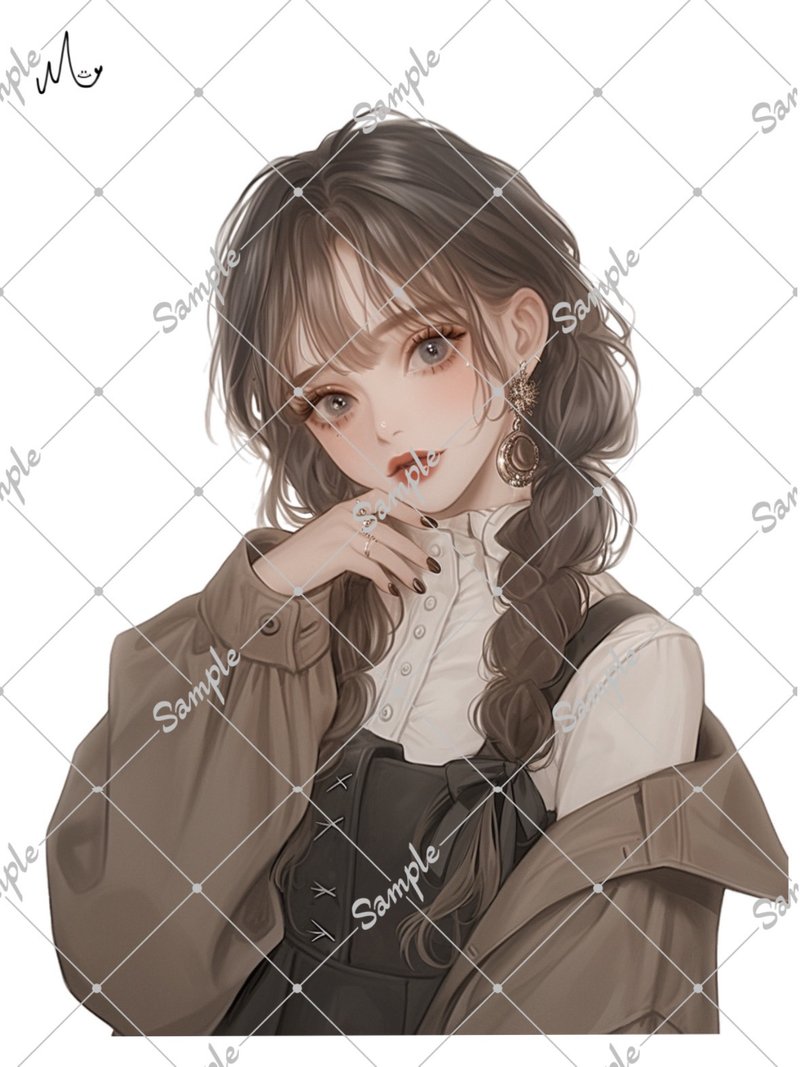 原创人物贴纸 - 贴纸 - 纸 