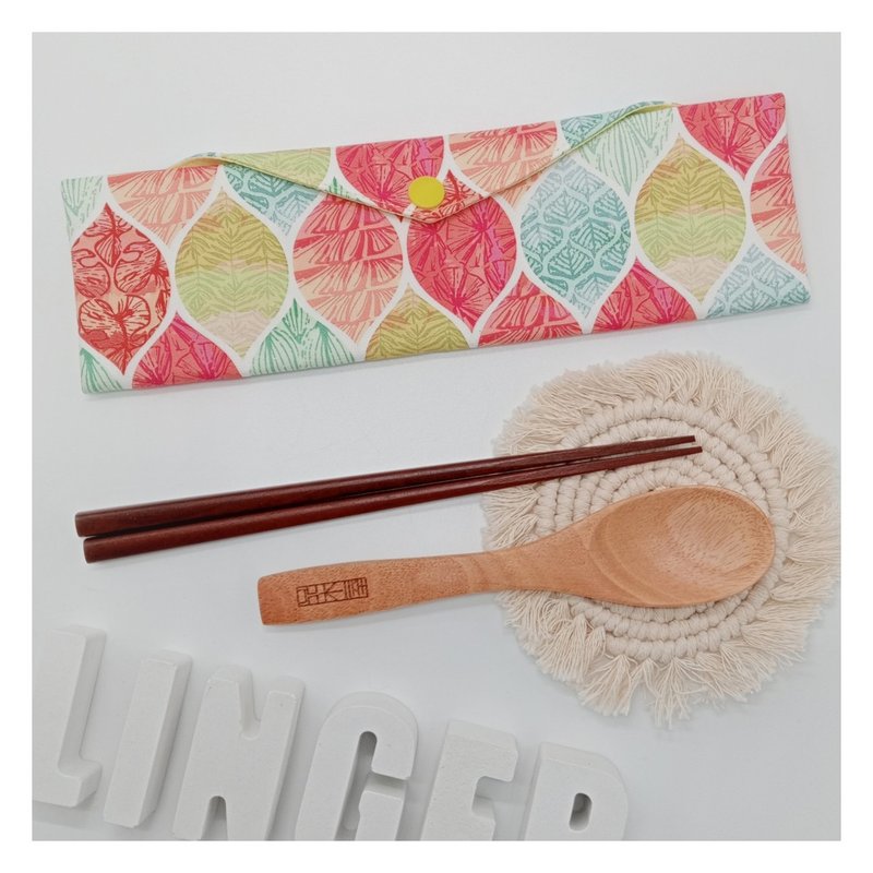 //枫叶// 餐具包/刷具包/文具笔袋 - 收纳用品 - 棉．麻 