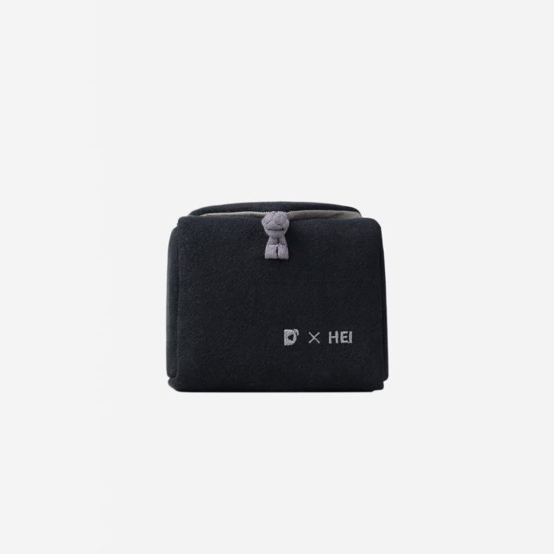 DEFRONT  | 自制便携防摔随身旅行棉麻布包 茶具袋 茶具防尘盒 - 其他 - 棉 黑色