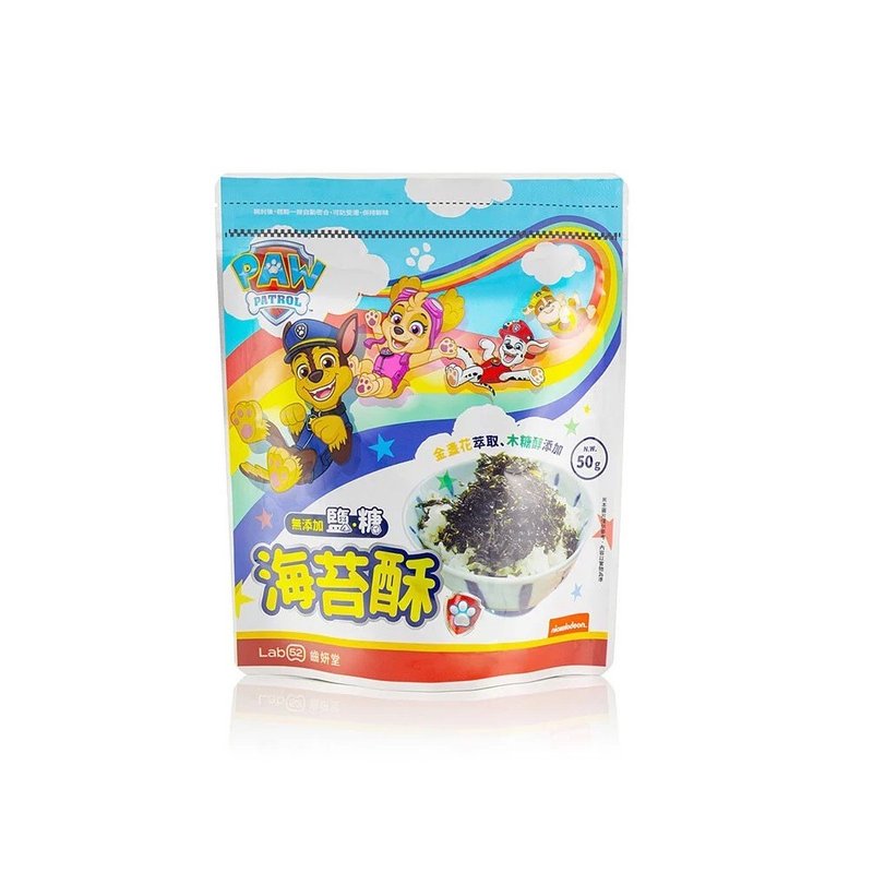 汪汪队立大功 海苔酥 50g/包 拌饭料理 无添加糖、盐 宝宝海苔 - 料理包 - 其他材质 多色