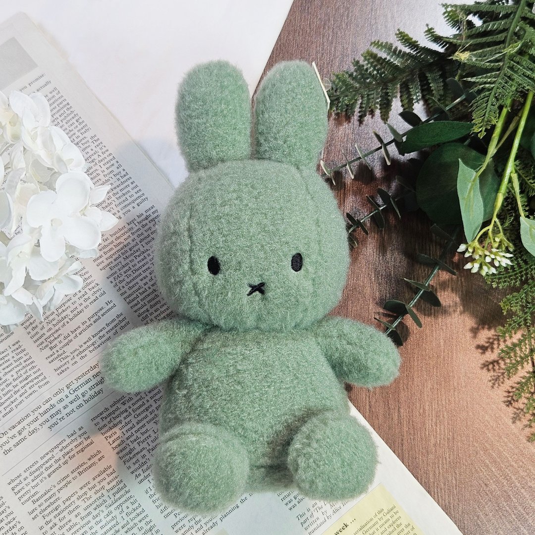 24H 出货 BON TON TOYS 米菲兔 ECO 棉填充玩偶 - 开心果 - 玩偶/公仔 - 聚酯纤维 绿色