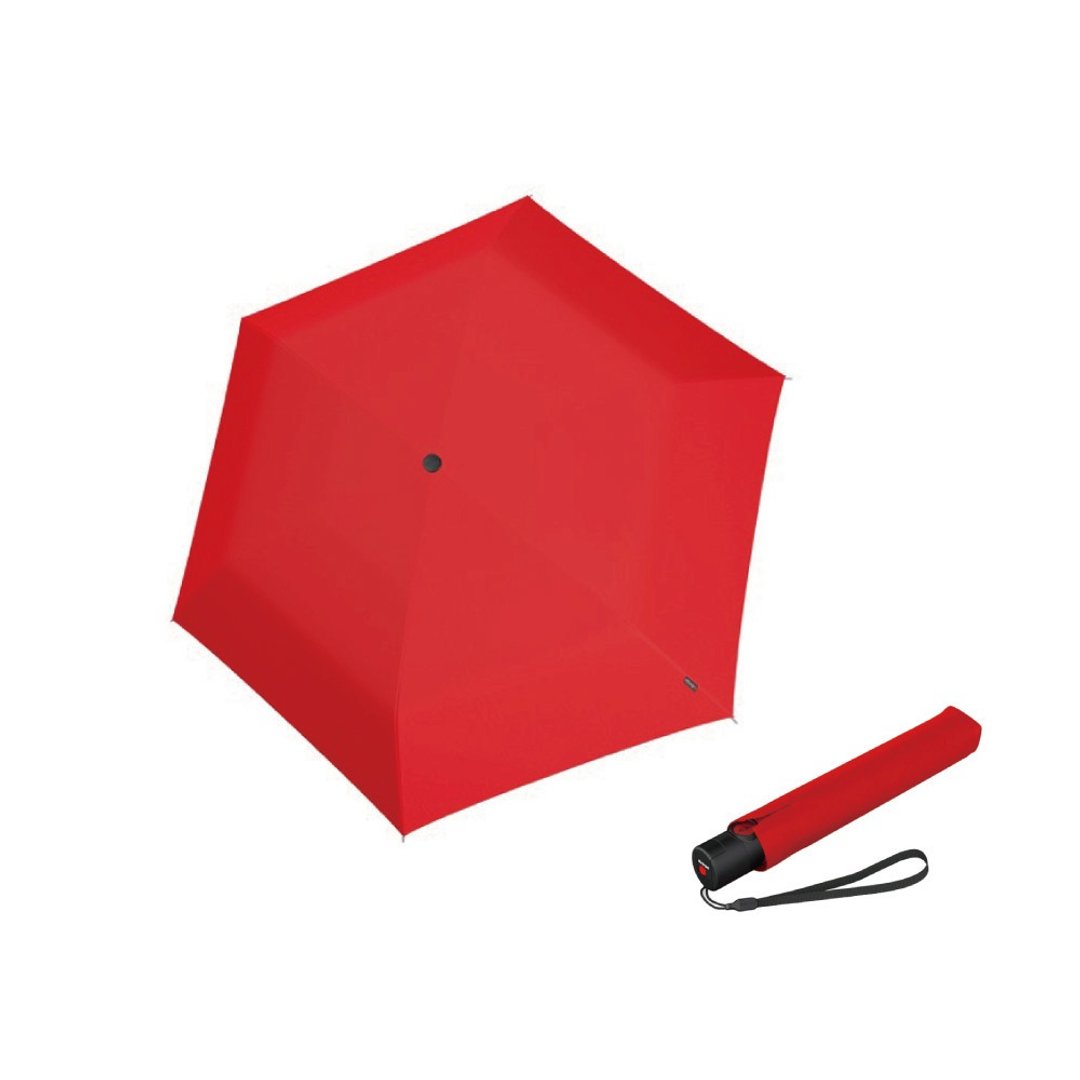 【Knirps德国红点伞】U.200 超轻薄羽量自动伞-Red - 雨伞/雨衣 - 聚酯纤维 红色