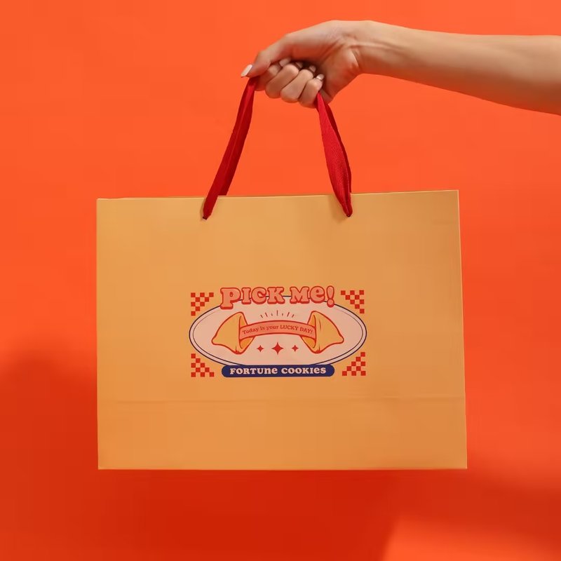【PICK ME!】品牌纸袋 - 手提包/手提袋 - 纸 