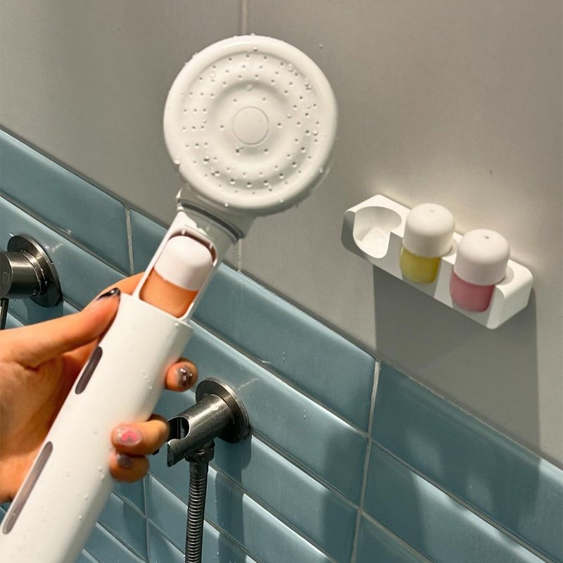 SHIFT 韩国专利除氯净肤自动排水莲蓬头 送礼首选 - 卫浴用品 - 树脂 白色