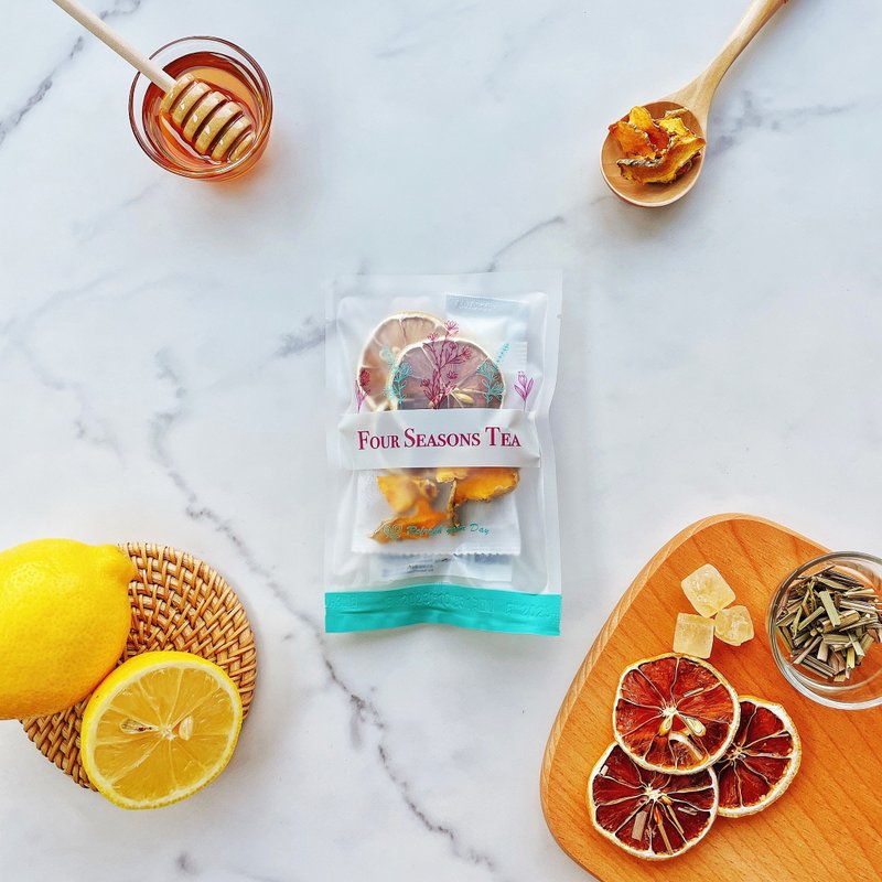 四季养生茶馆 - 蜂蜜柠檬姜黄饮 (25克) - 健康/养生 - 其他材质 