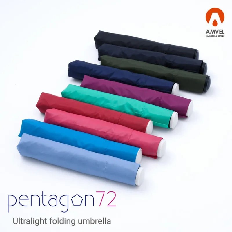 【轻便又耐用】世界最轻功能伞 | Pentagon72 - 雨伞/雨衣 - 防水材质 黑色