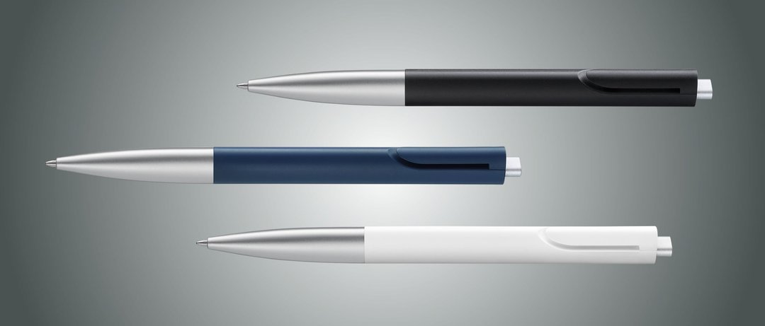 LAMY 原子笔 / noto 系列 - 283  - 银蓝色 - 圆珠笔/中性笔 - 塑料 蓝色