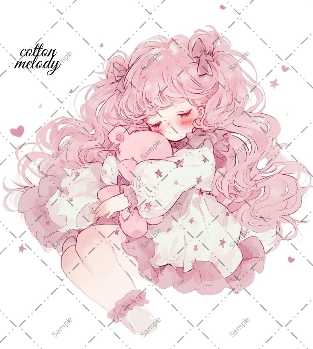 原创贴纸 no.1446 人物贴纸 原创贴纸 人物贴纸 女孩贴纸 原创人物贴纸 - 贴纸 - 纸 