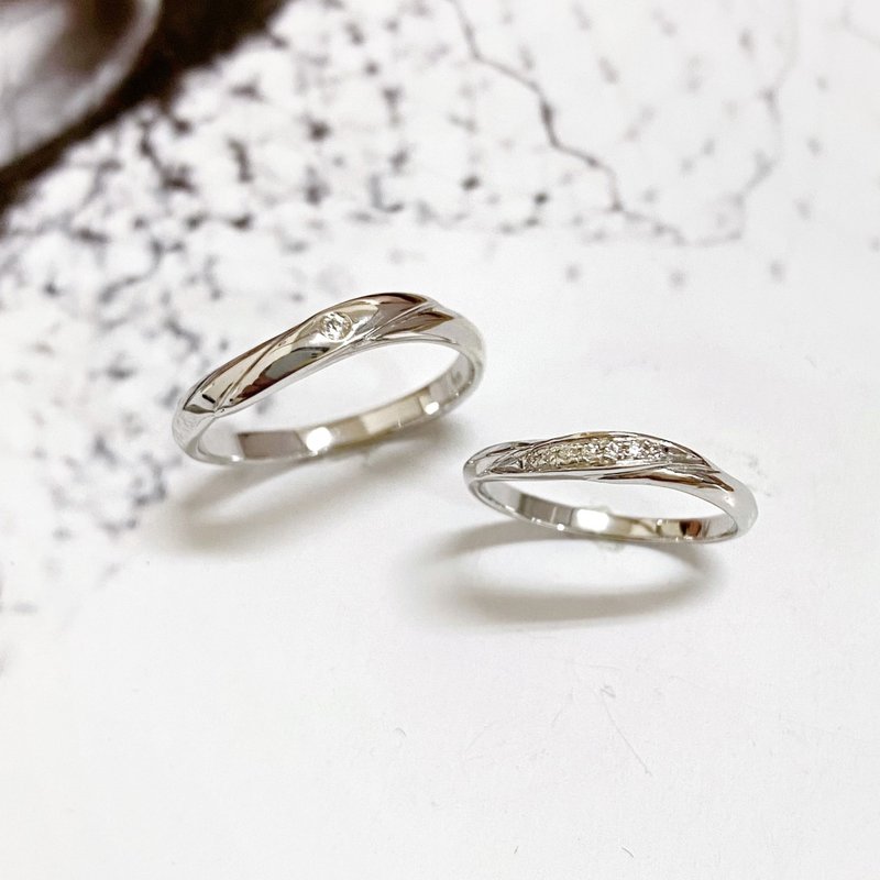 眷恋时光_对戒 | 14K、9K、925纯银 - 对戒 - 贵金属 