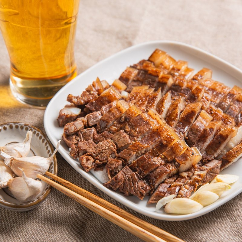 【下酒必备】香料秘制咸猪肉 - 料理包 - 新鲜食材 咖啡色