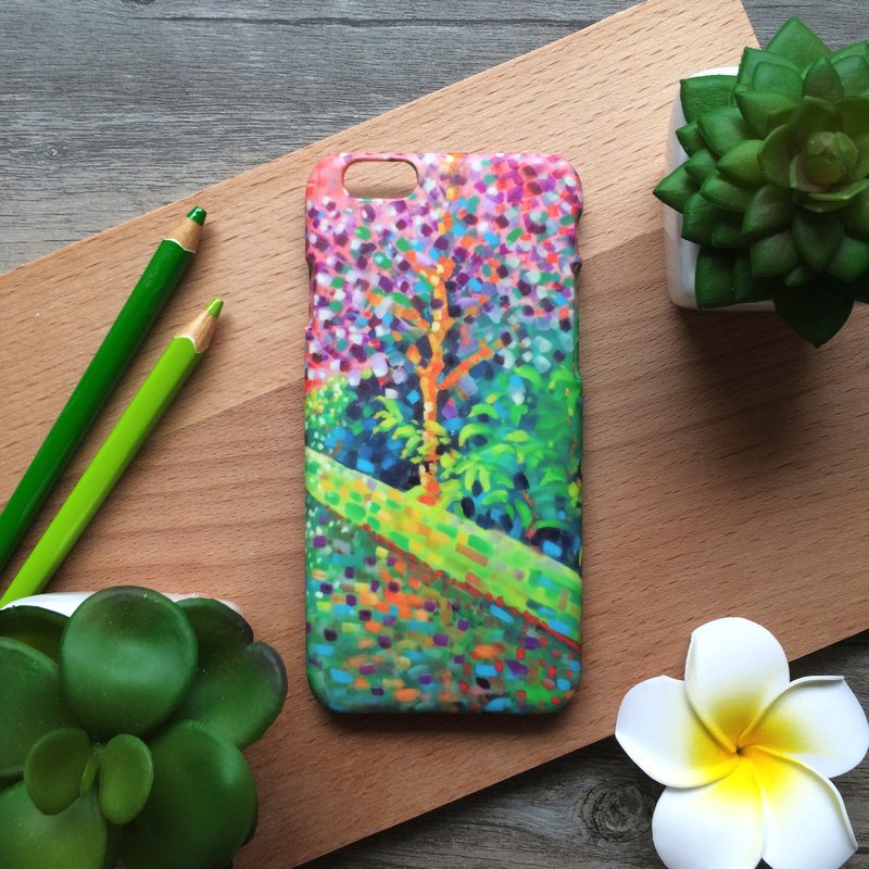 花开花落油画///原创手机壳-    iPhone, Samsung, oppo - 手机壳/手机套 - 塑料 多色