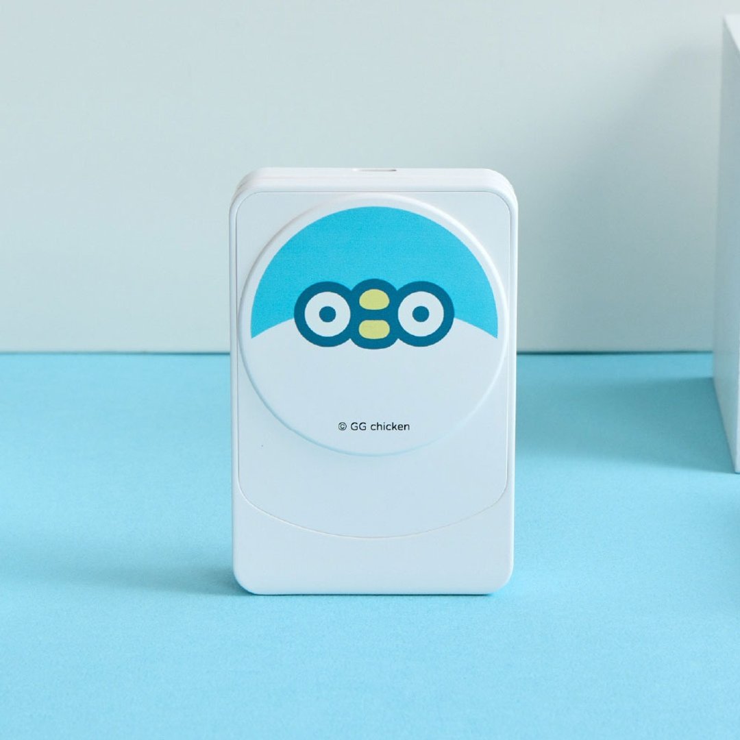 PP mini 满版大脸 22.5W 折叠式三合一 Qi2 磁吸支架无线充电器 - 手机充电及周边 - 塑料 多色