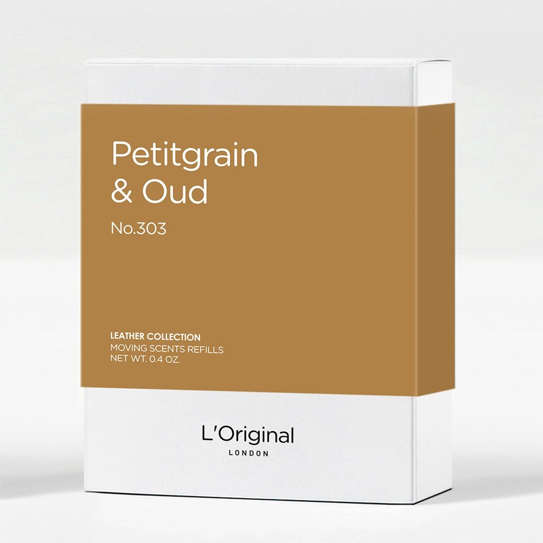 英国L'Original皇家小羊皮车用香氛补充装-苦橙叶与乌木 - 香薰/精油/线香 - 环保材料 咖啡色