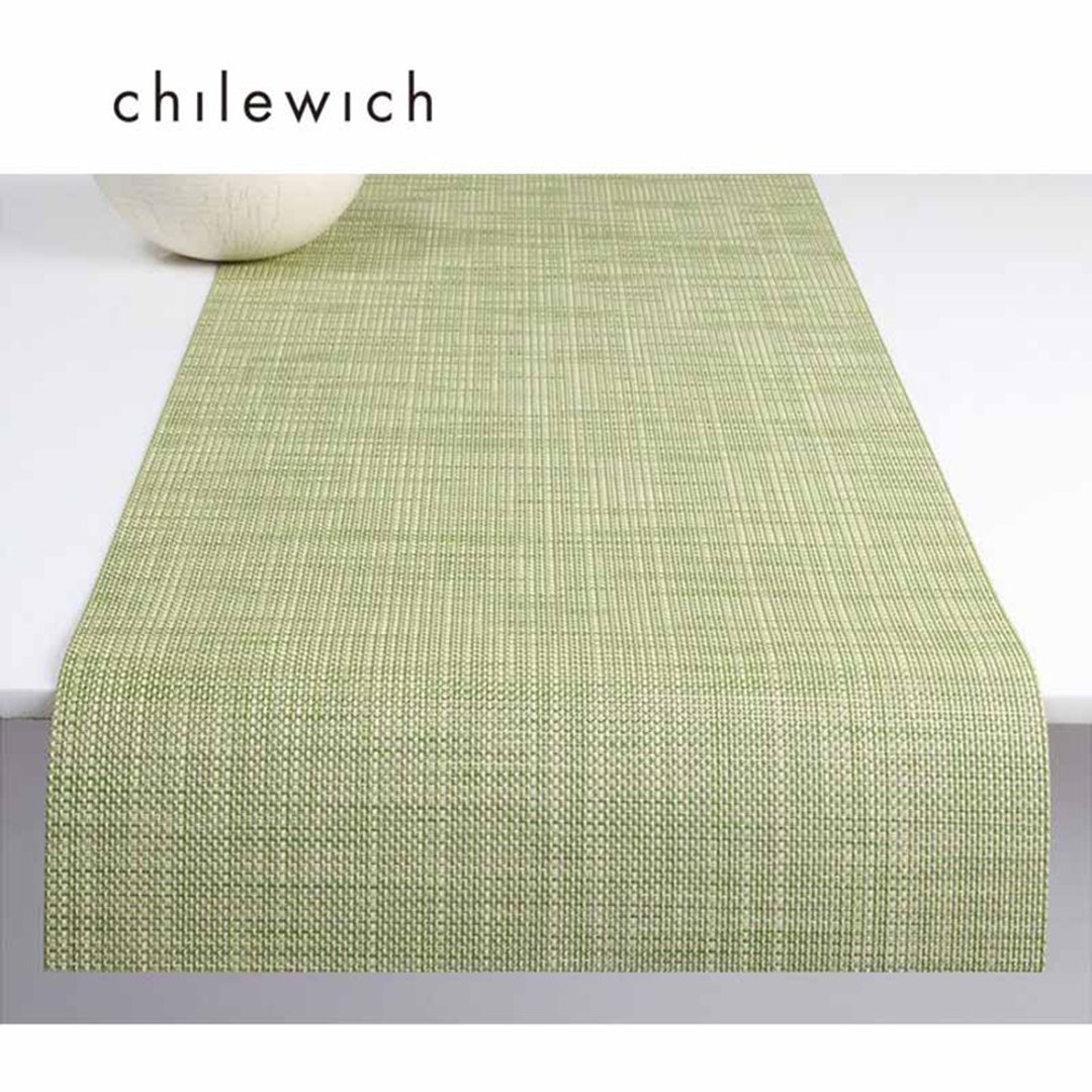 Mini Basketweave 细网系列-桌旗36x183cm(莳萝绿/Dill) - 餐垫/桌巾 - 塑料 绿色