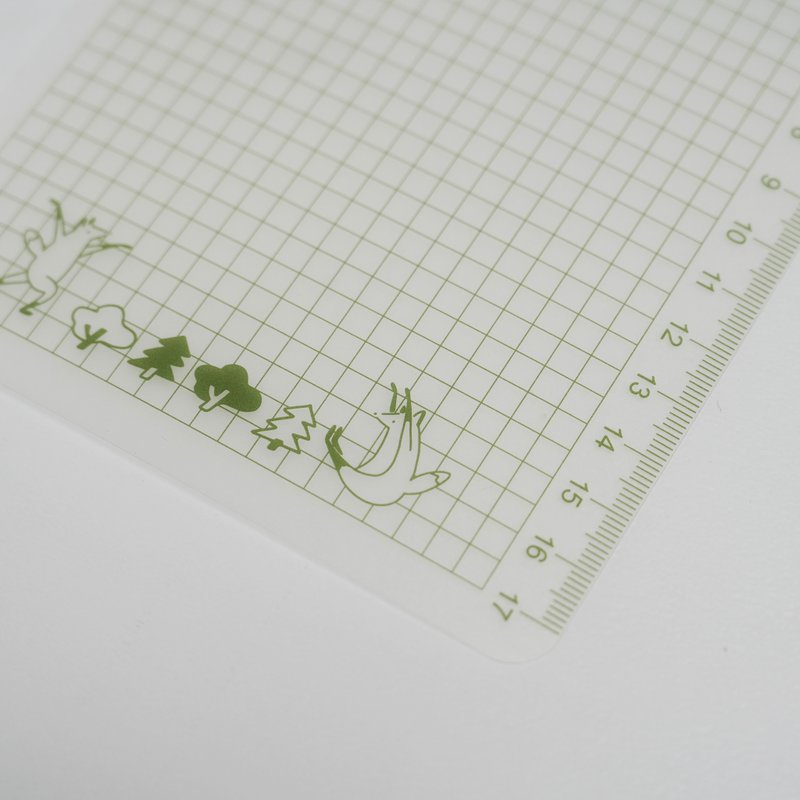 狐吉方格 | 雾面半透垫板 - 其他 - 塑料 