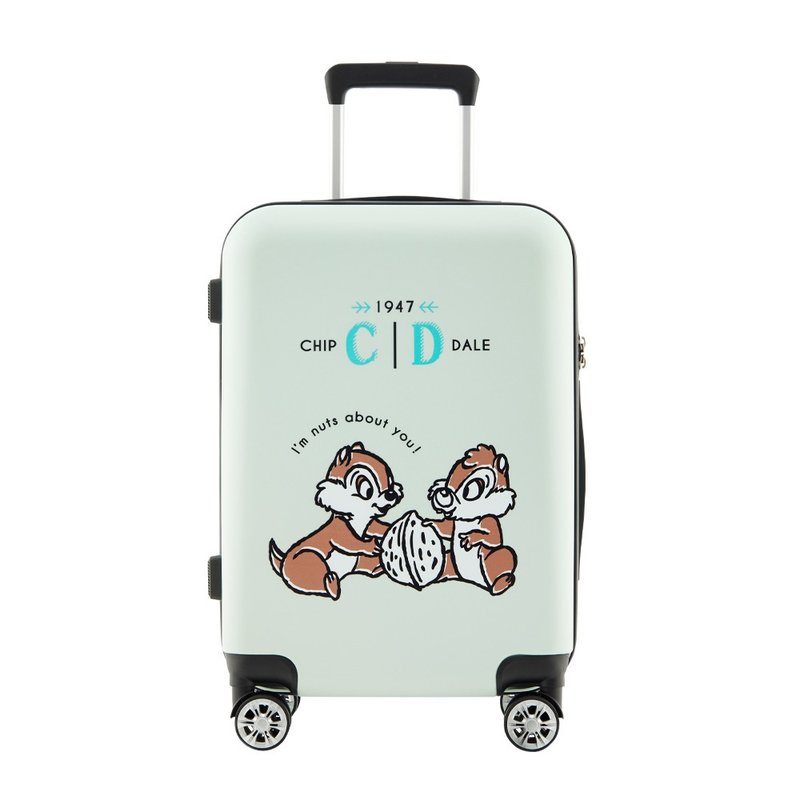 【Disney迪士尼】 20寸行李箱-奇奇蒂蒂绿 - 行李箱/行李箱保护套 - 塑料 绿色